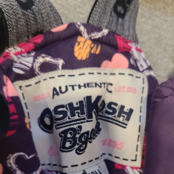 Osh Kosh Girls Snow-pants 12 Months - Picture 2 of 3
